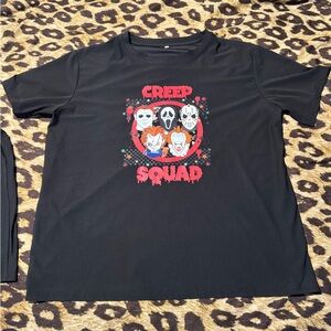Woman’s  'Creep Squad' Graphic T-Shirt/Shorts